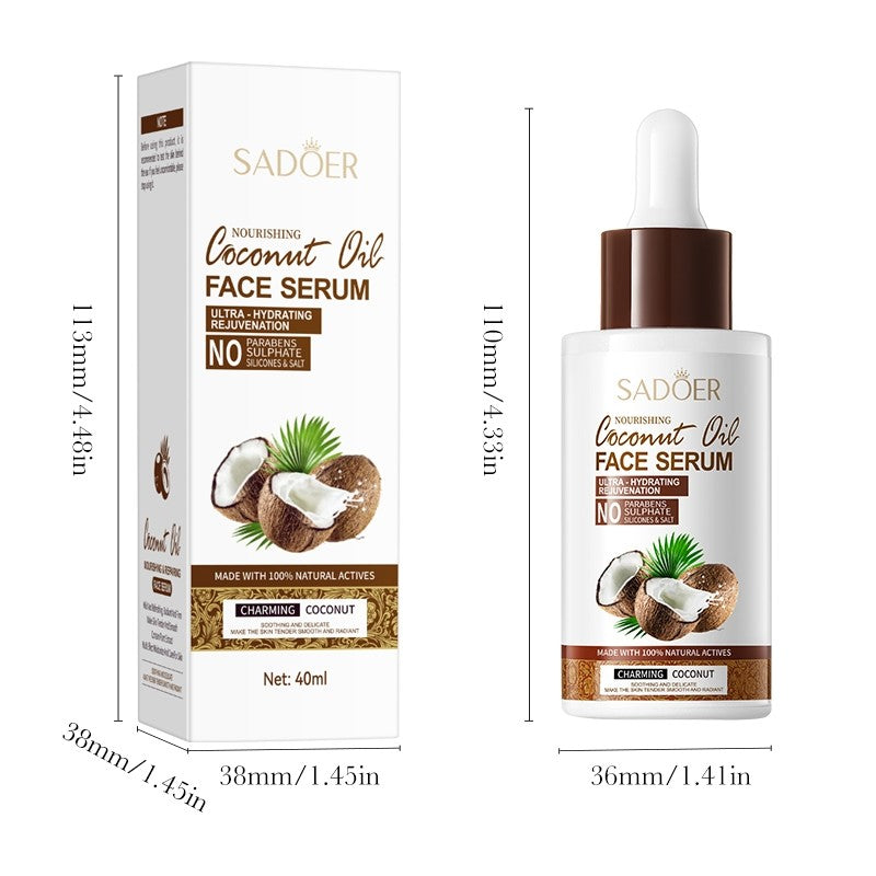 SADOER Coconut Face Serum 100ml Hydrating Oil